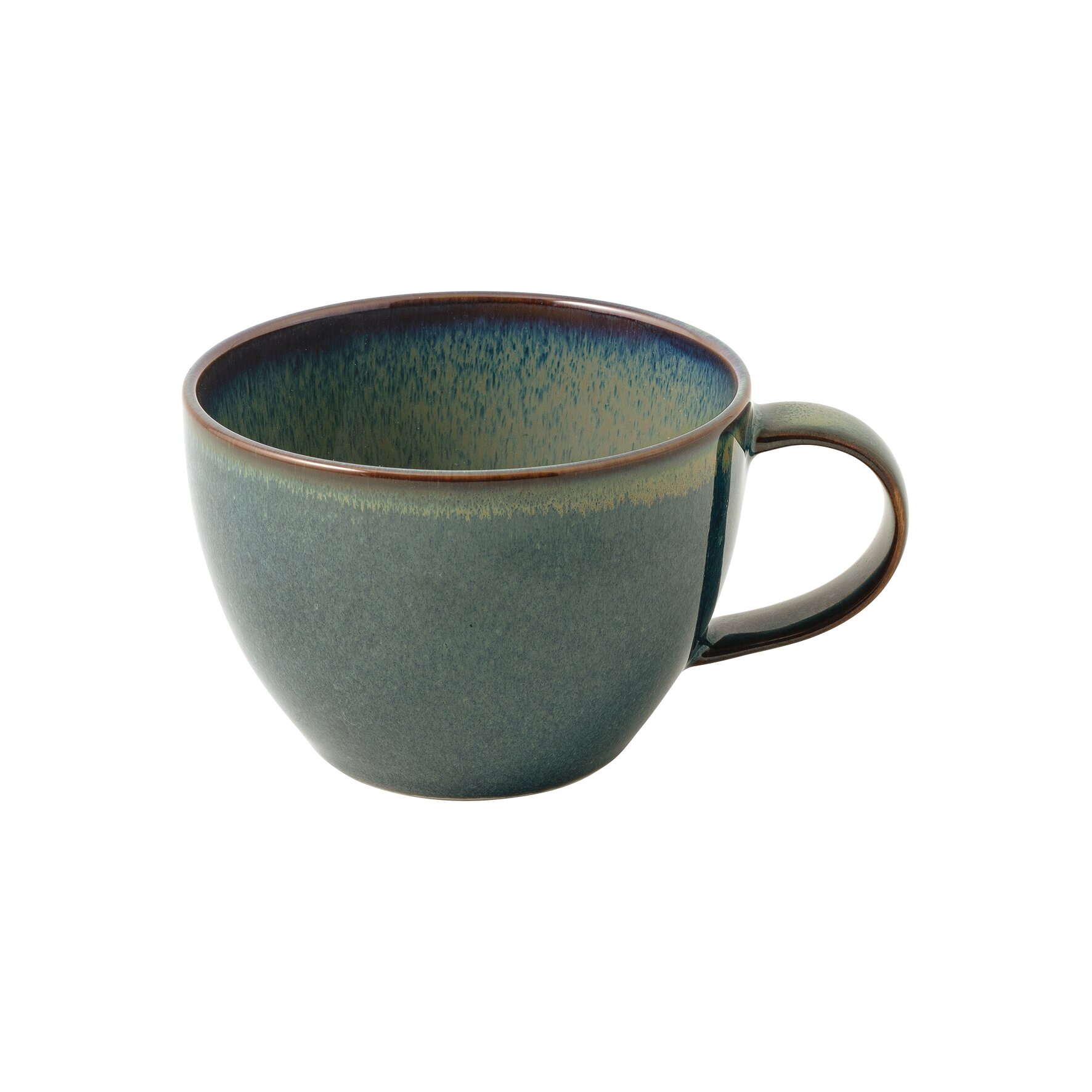 Crafted Breeze, Kaffeetasse 0,17 l blau / braun