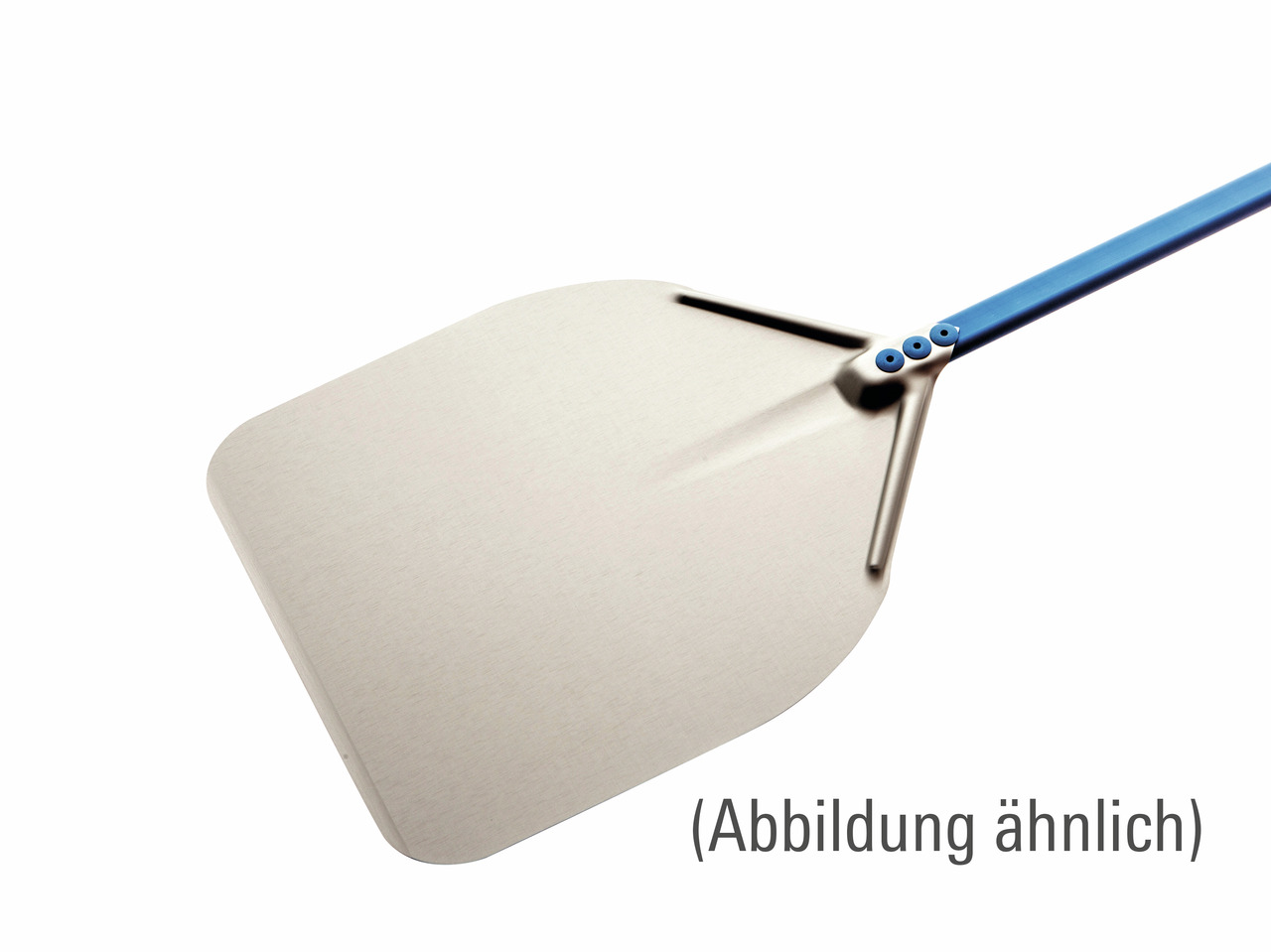 Pizzaschaufel, groß, glatt, Aluminium