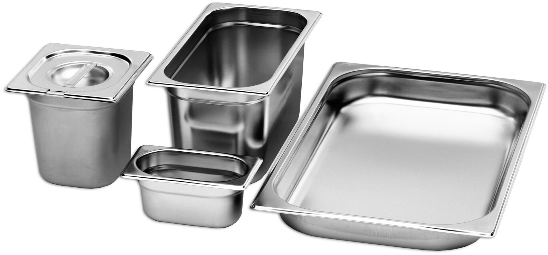 GN-Behälter 1/1 Edelstahl 40mm