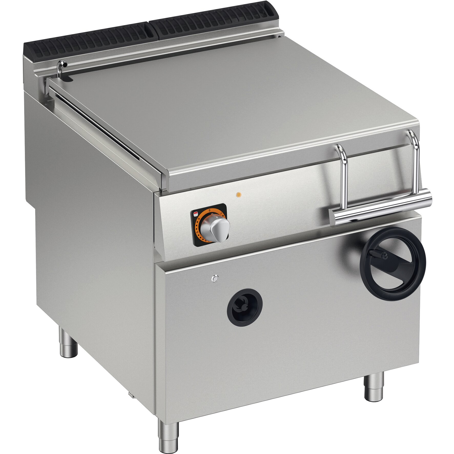 Gas-Kippbratpfanne, 80 l, manuelle Kippung