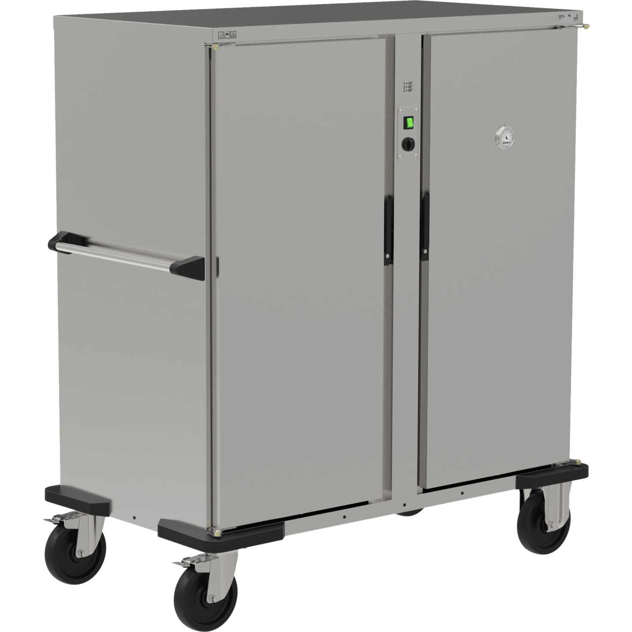 Bankettwagen light beheizt / 2 x 11 Einschübe GN 2/1 / 1490 x 837 x 1674 mm