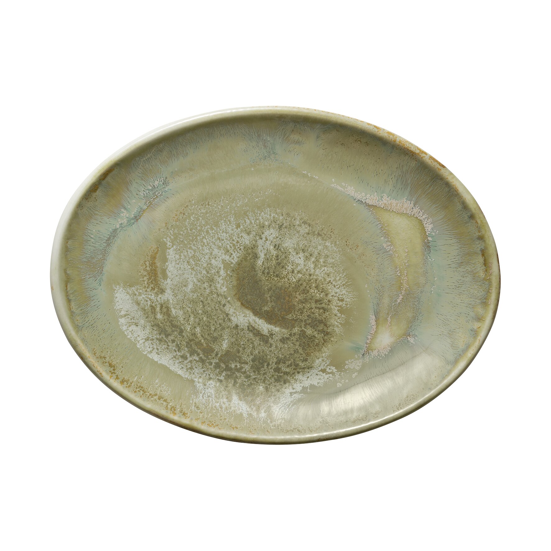 Perfect Match, Coupplatte oval 253 x 189 mm Thyme 