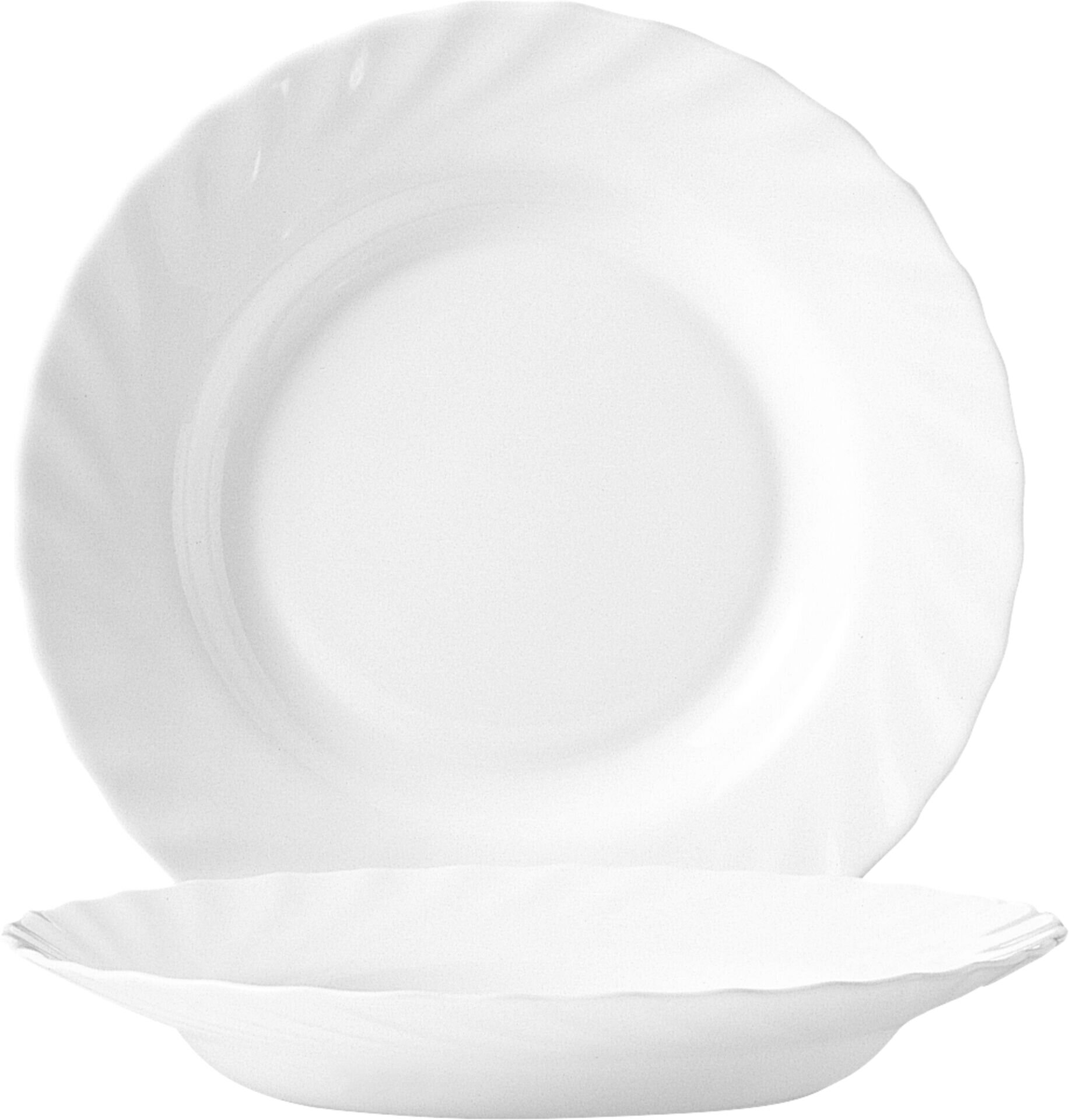 Hartglasgeschirr "Trianon" Teller tief 22,5 cm