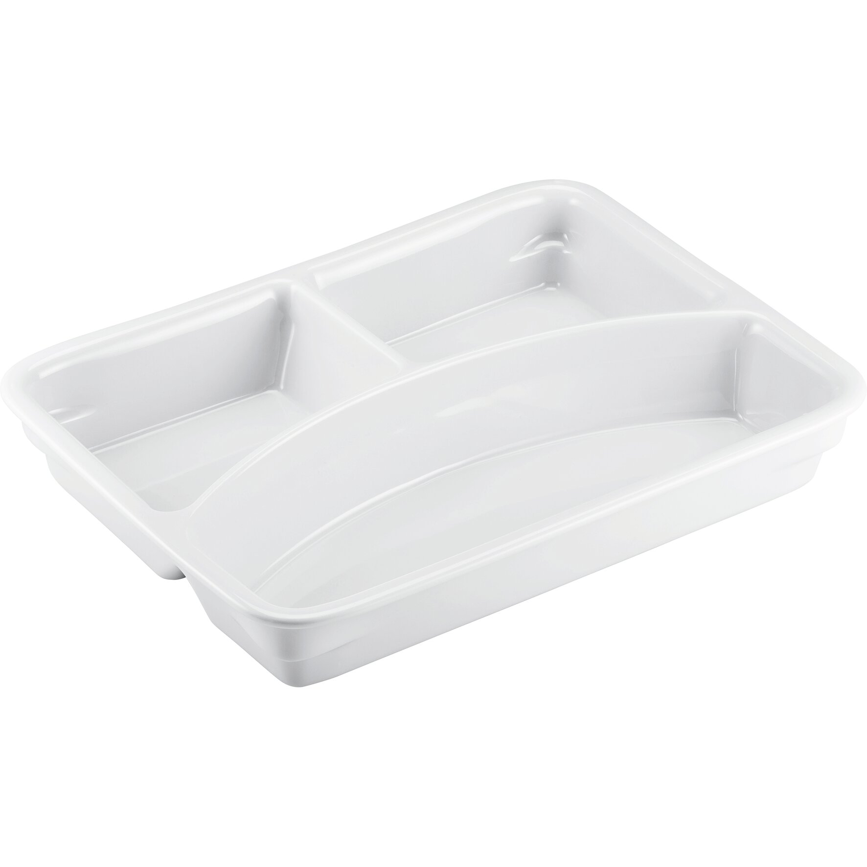 Schale 3/3 geteilt 235 x 175 x 40 mm 