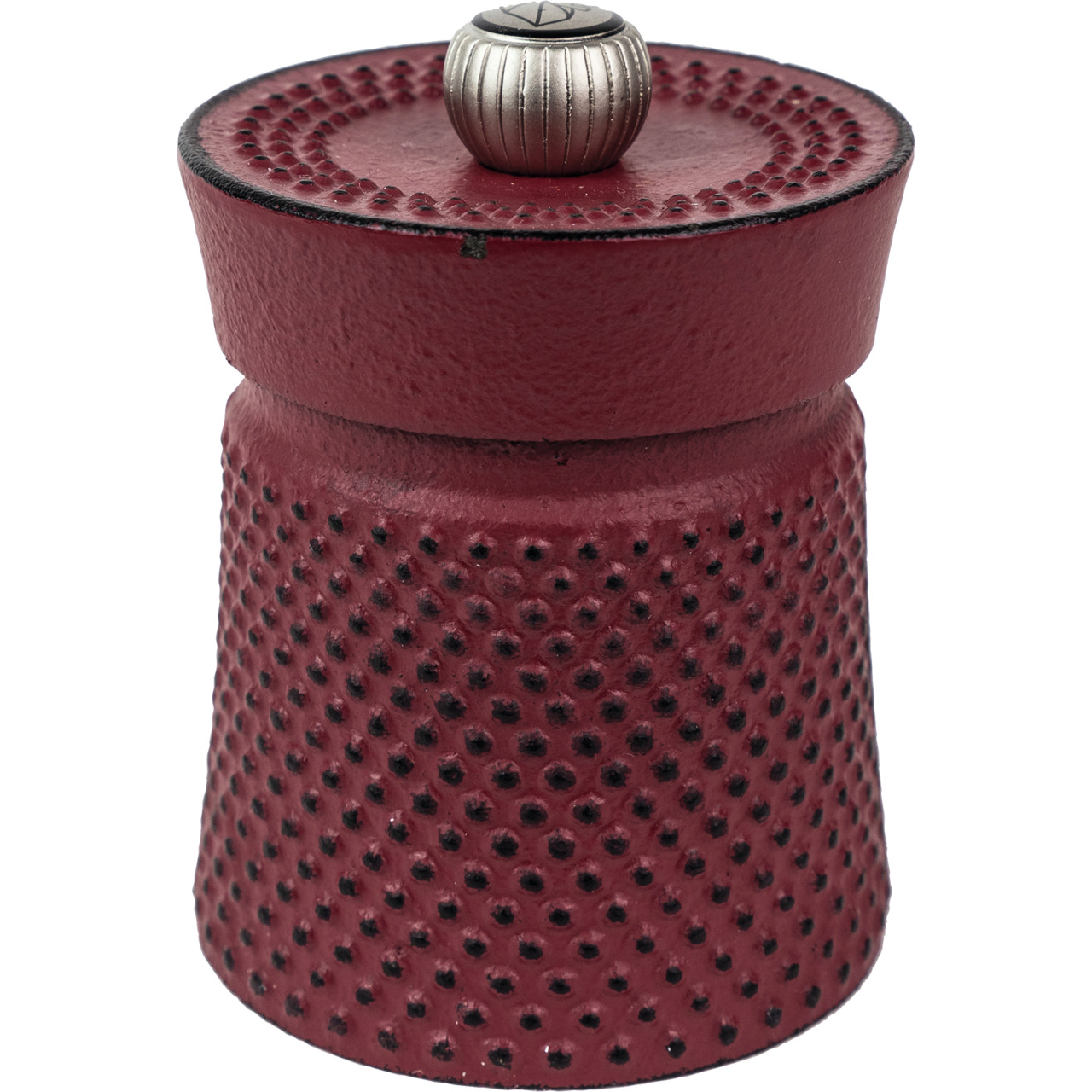 Bali, Pfeffermühle 80 mm Gusseisen rot 