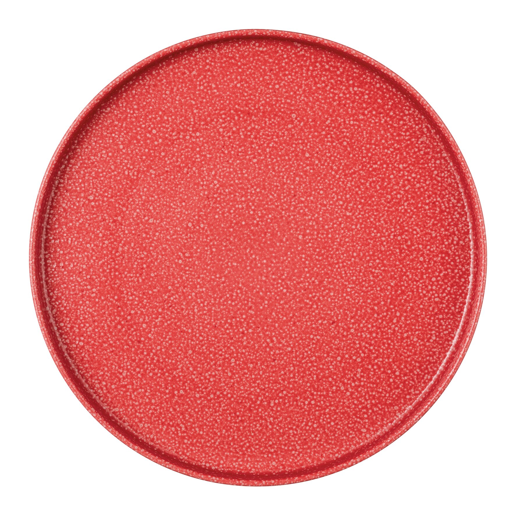 Good Mood, Teller flach ø 260 mm intense red