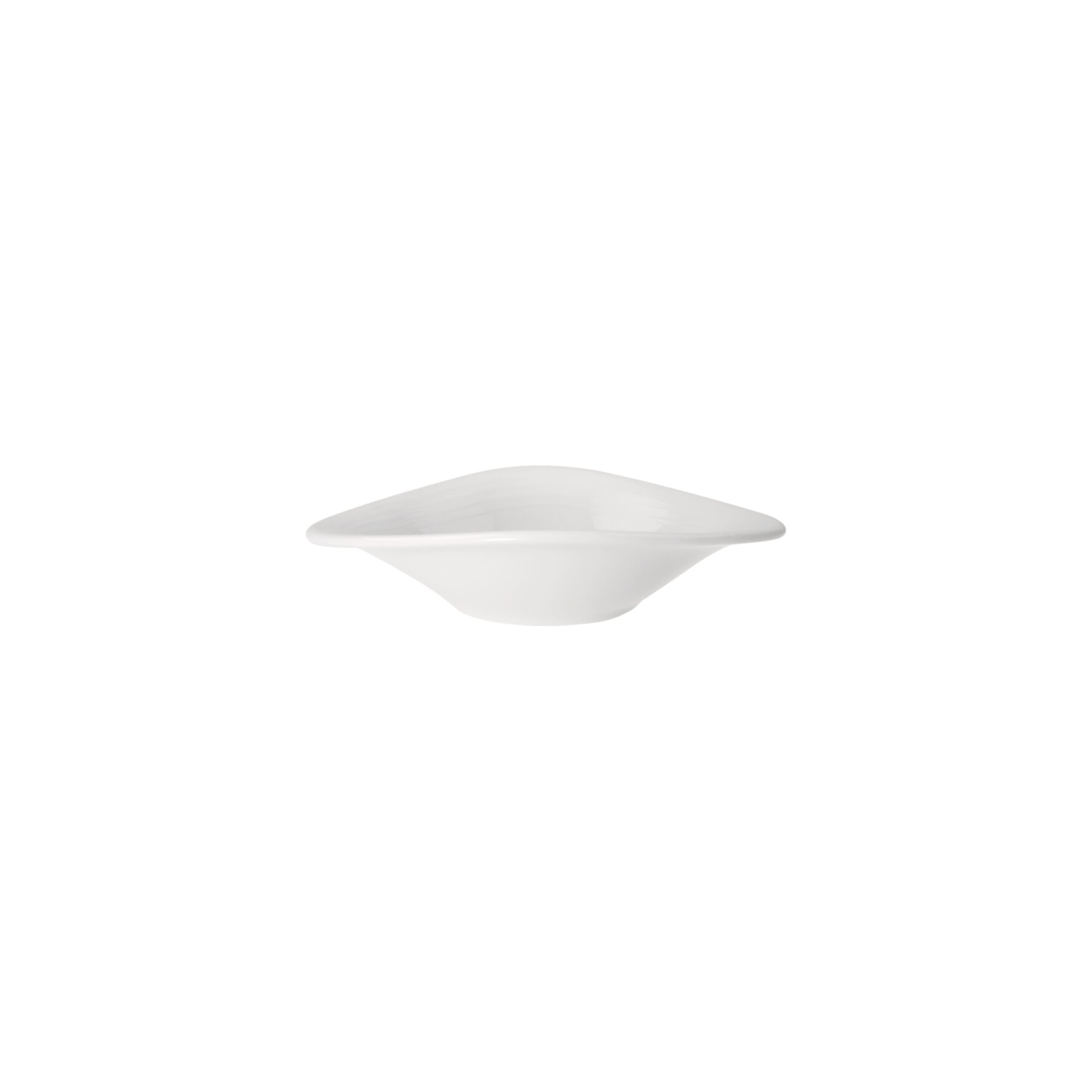 Sedona, Schälchen flach 138 x 113 mm / 0,03 l weiß
