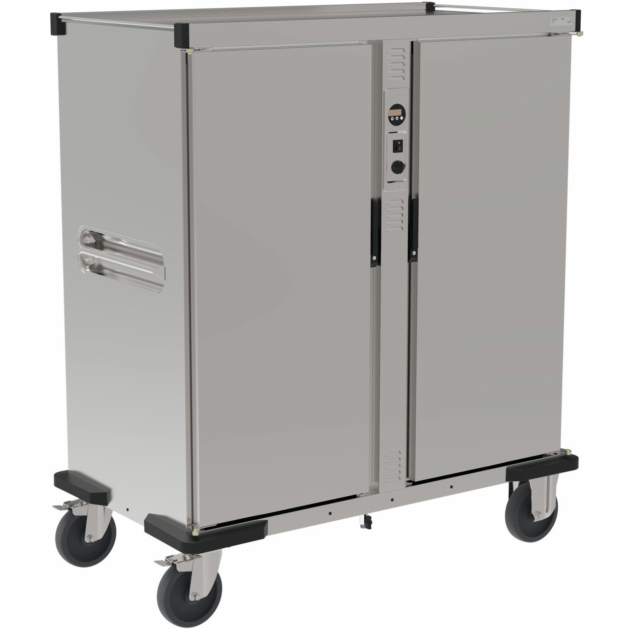 Bankettwagen beheizt / 2 x 11 Einschübe GN 2/1 / 1490 x 837 x 1712 mm