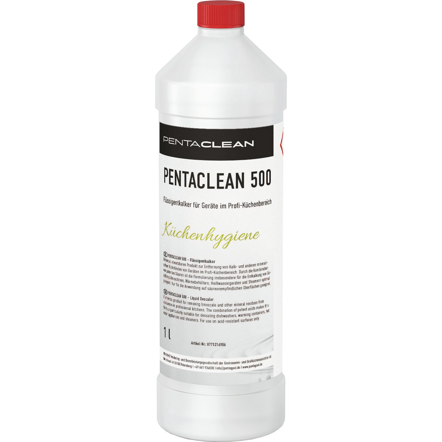 Flüssigentkalker PENTACLEAN 500 / 6 x 1,00 l