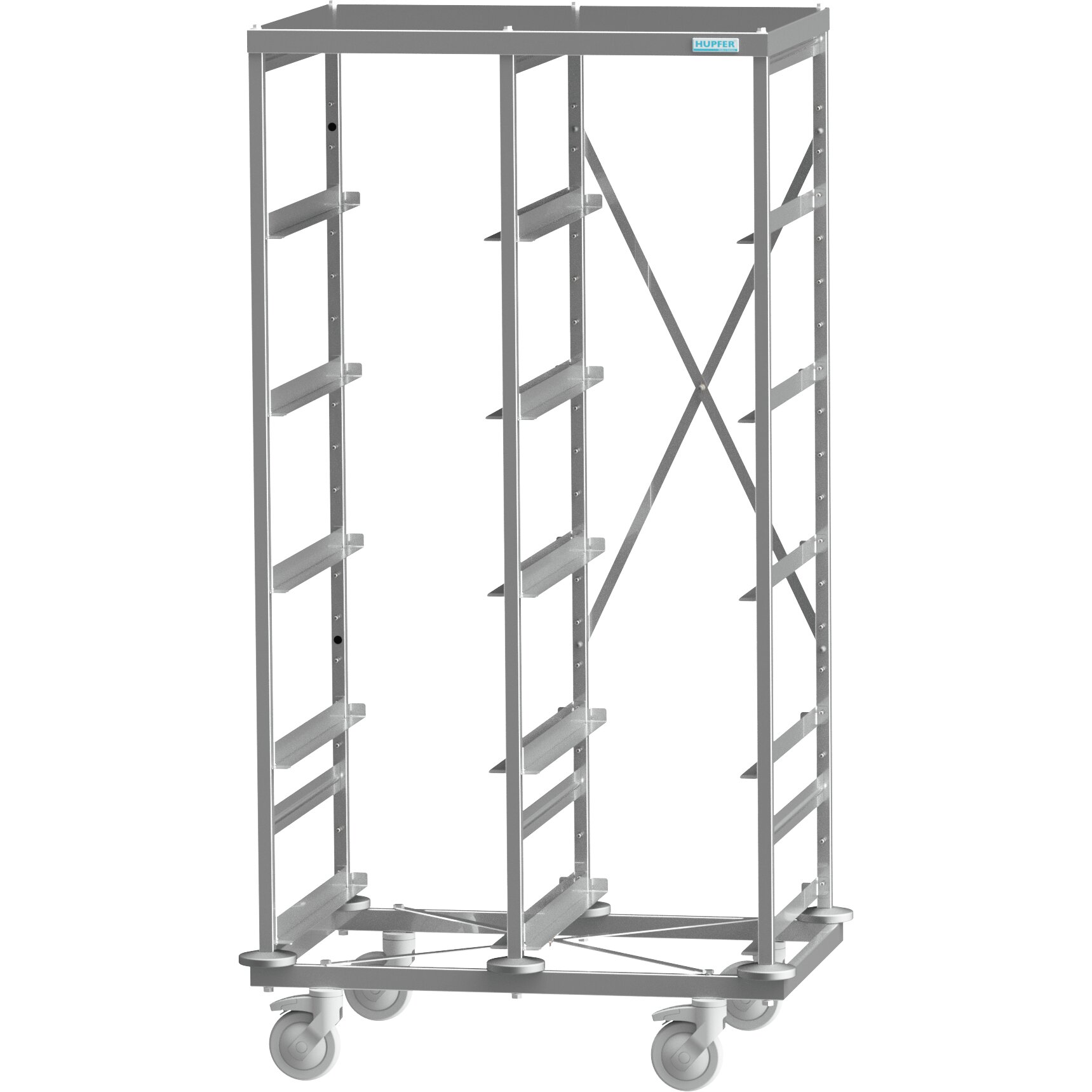 Regal fahrbar für Eurobehälter 900 mm