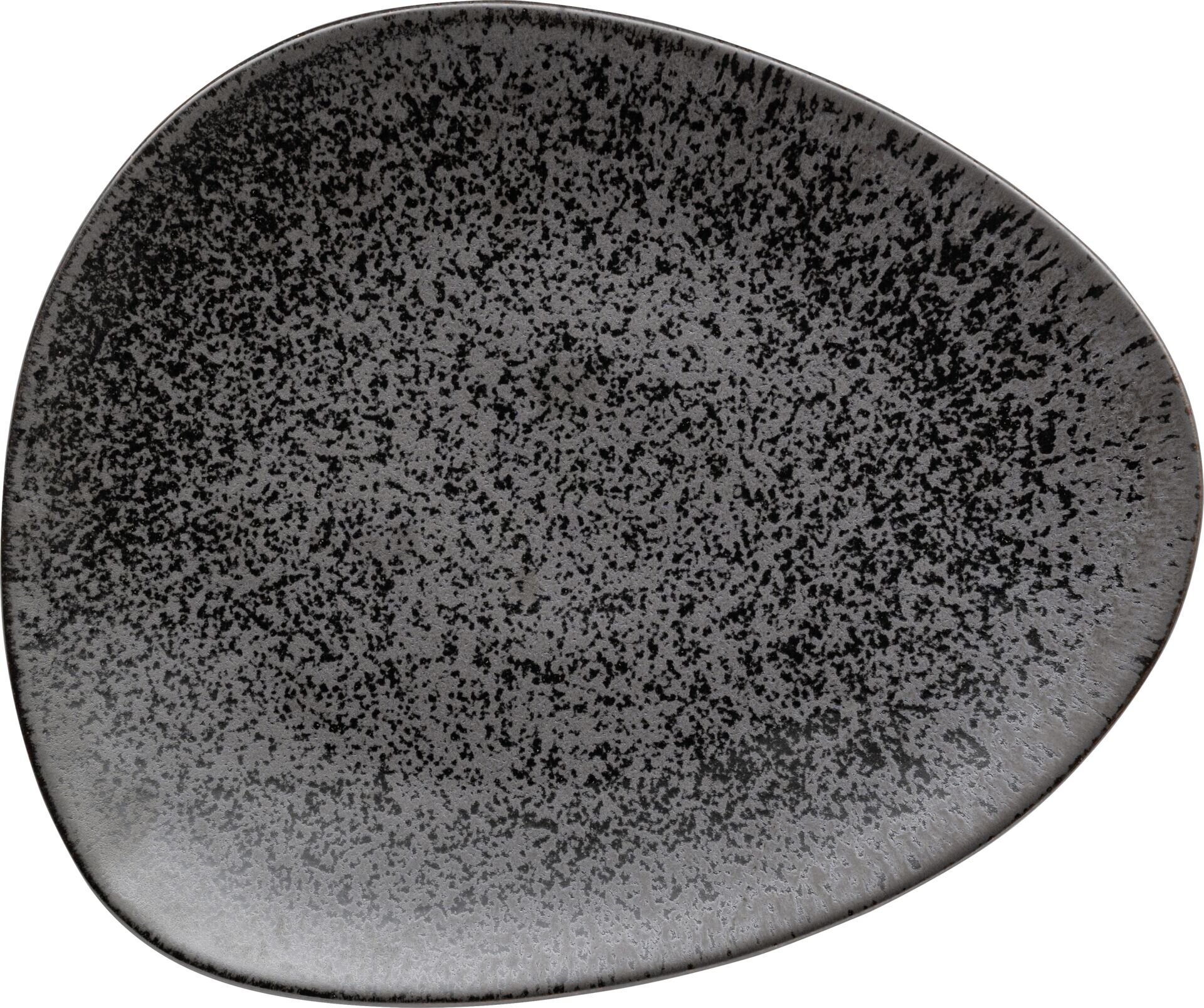 Porzellanserie „Ebony" Teller flach 30,6x26cm