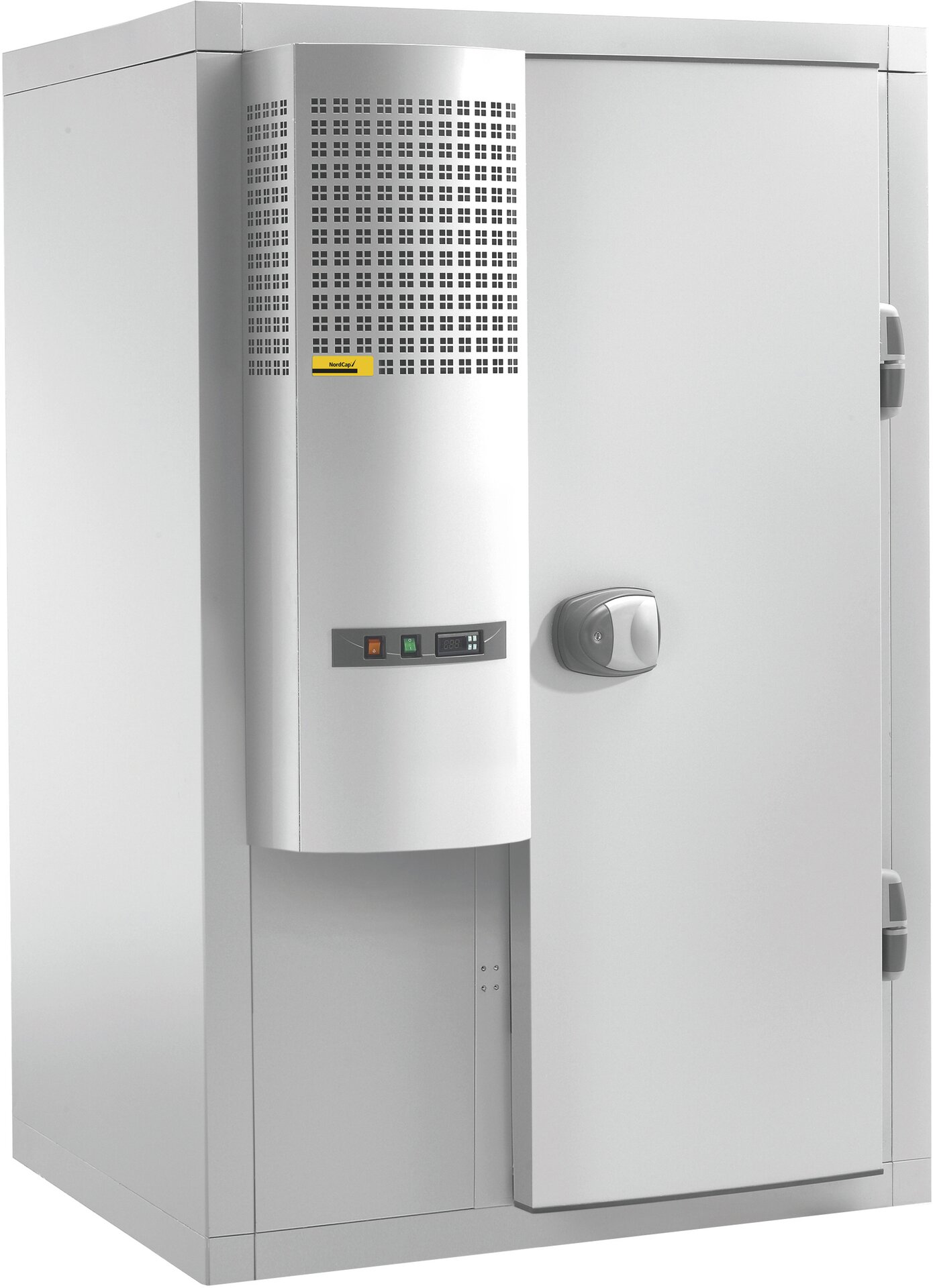 Tiefkühlzelle, 4,21 m³, Ausstellfläche 2,16 m², mit 100 mm Wandstärke, Höhe 2150 mm