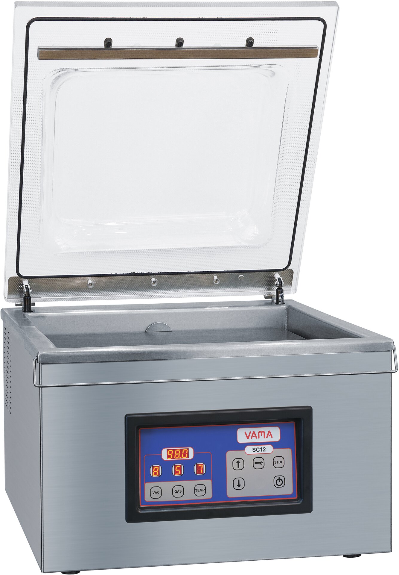 Vakuumiergerät 21 m3/h / Kammer 530 x 530 x 180 mm / VacBox 510