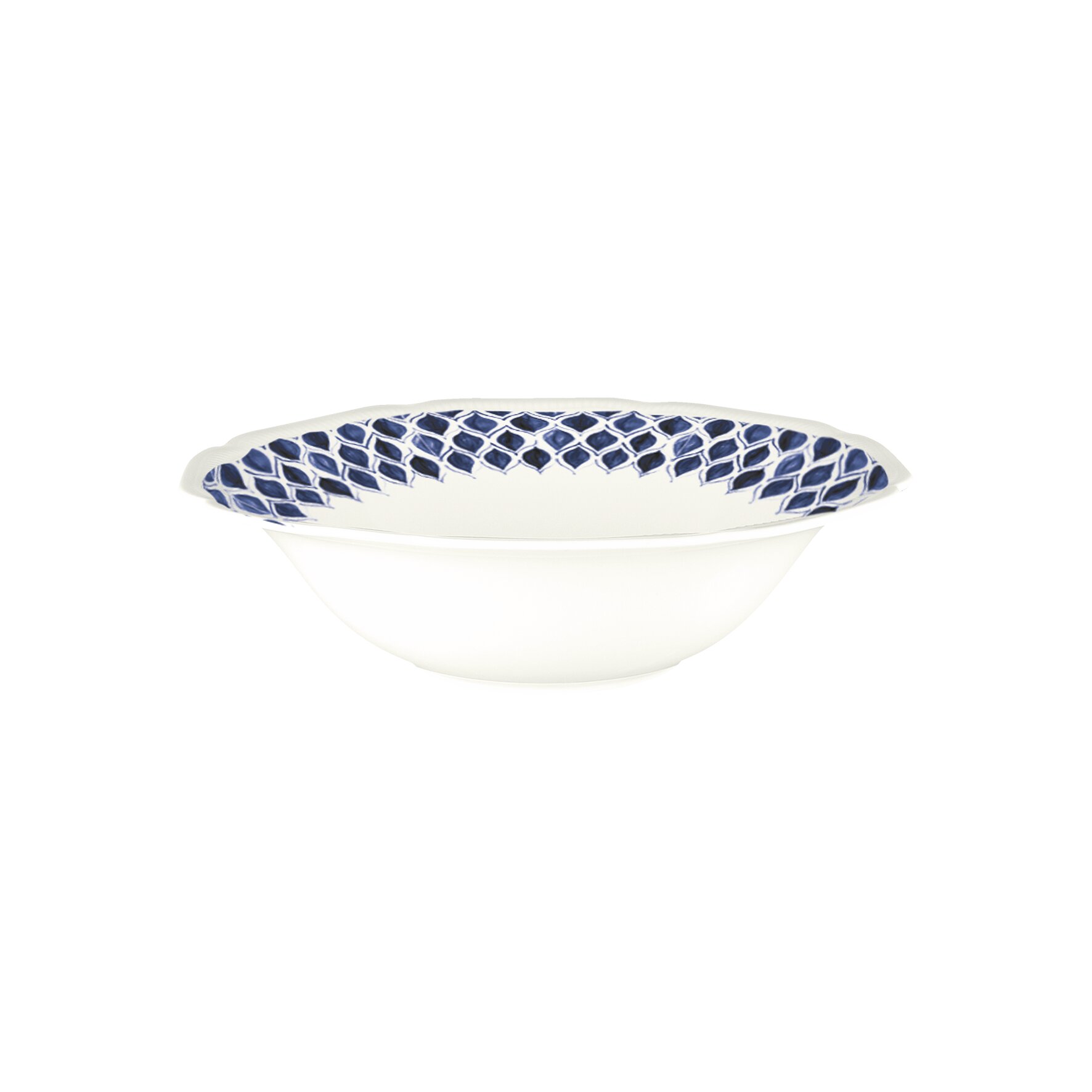 Floral Charm, Schüssel rund mit Relief ø 202 mm / 0,60 l blue