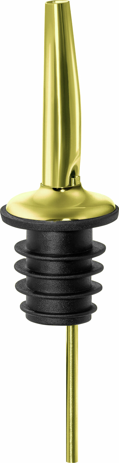 Ausgießer Edelstahl, gold eloxiert