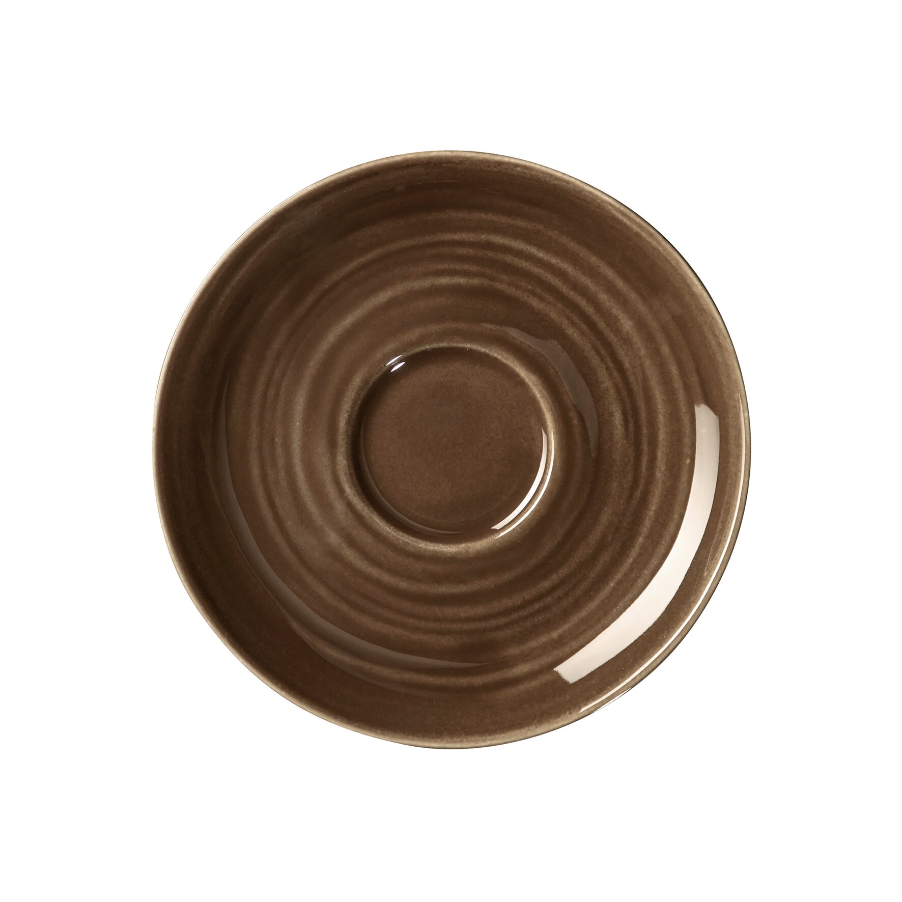 Terra, Espresso-Untertasse ø 120 mm erdbraun 
