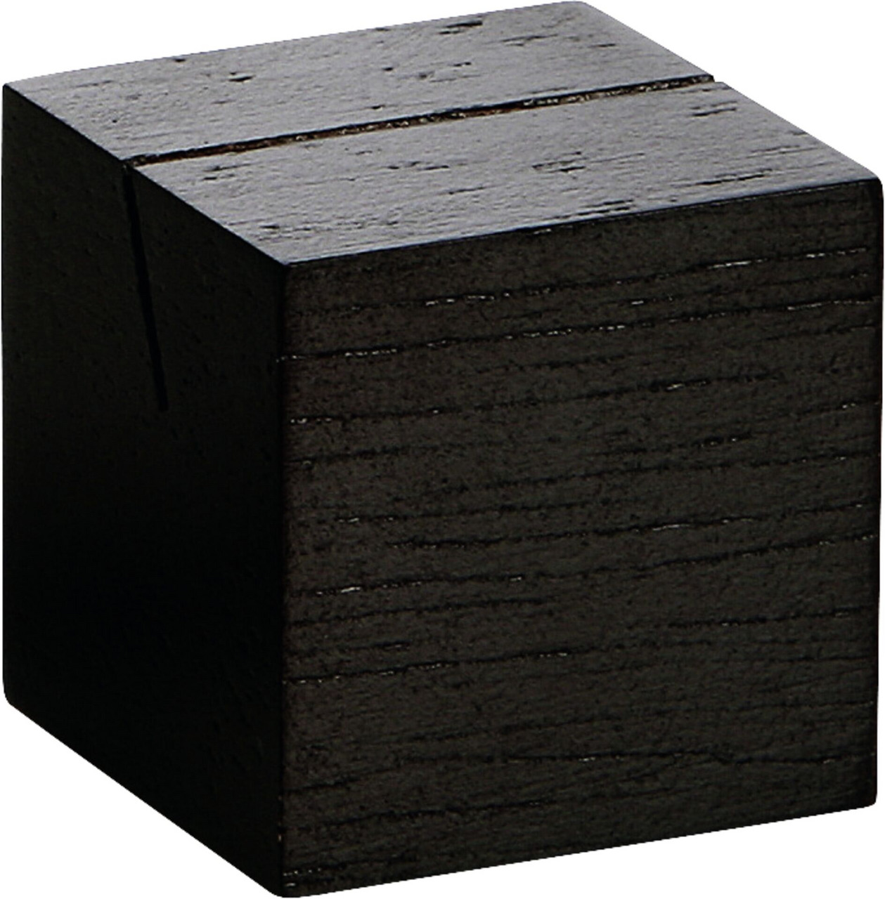 Kartenhalter „Würfel“ dunkelbraun